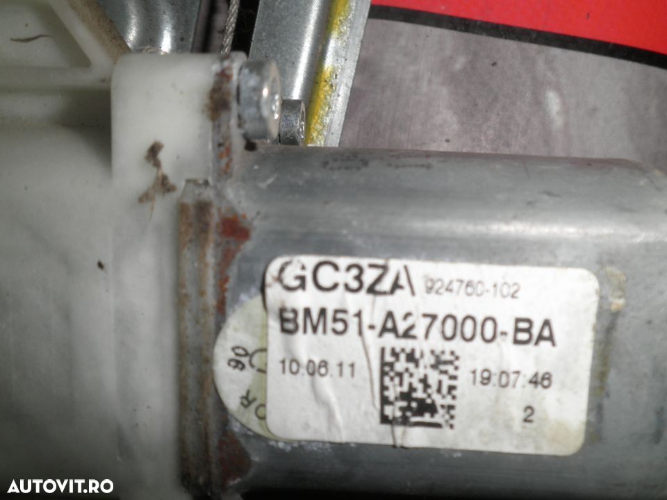 Macara + Motoras Geam STANGA/ Dreapta Spate Ford Focus 3 BM51-A27000-BA  BM51A27000BA - 4