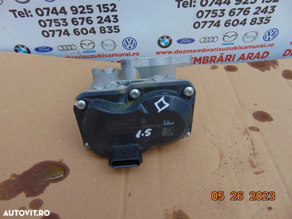 Supapa EGR renault 1.5 euro 6 euro 5 Dacia nissan qashqai duster clio - 1