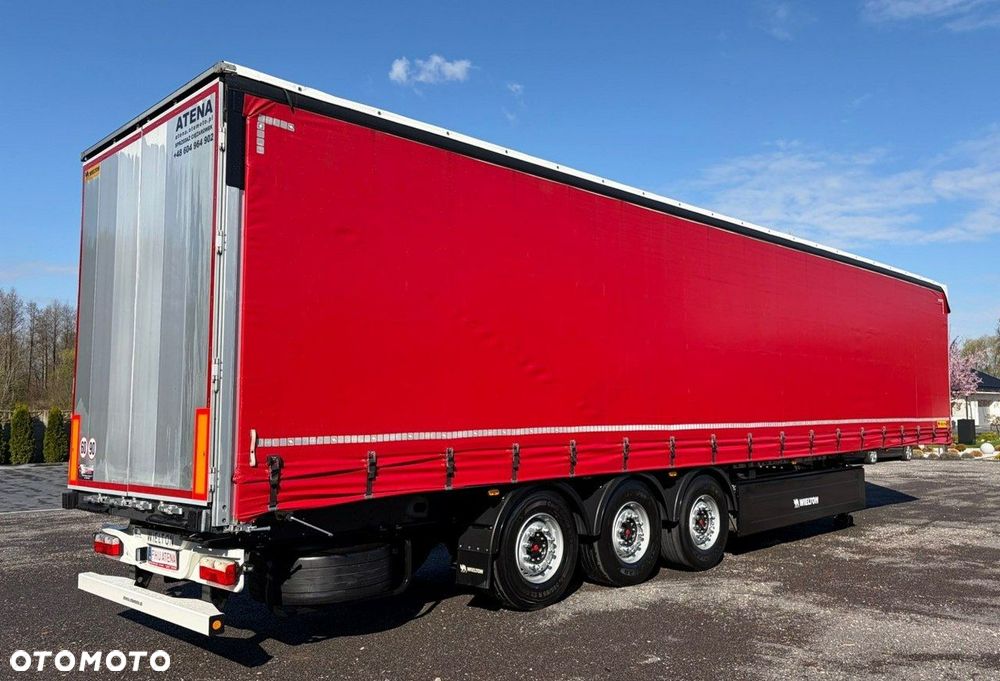 Wielton Firana Standard, Dach podnoszony, Oś podnoszona - 4