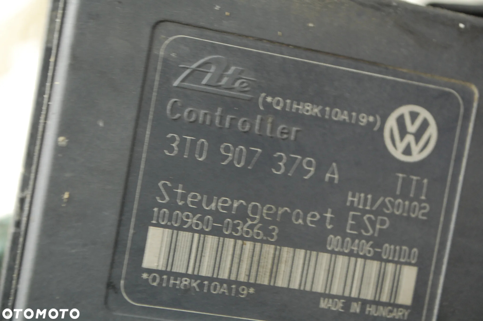 POMPA ABS + STEROWNIK 3T0614517 SKODA SUPERB II 1.8 TSI - 4