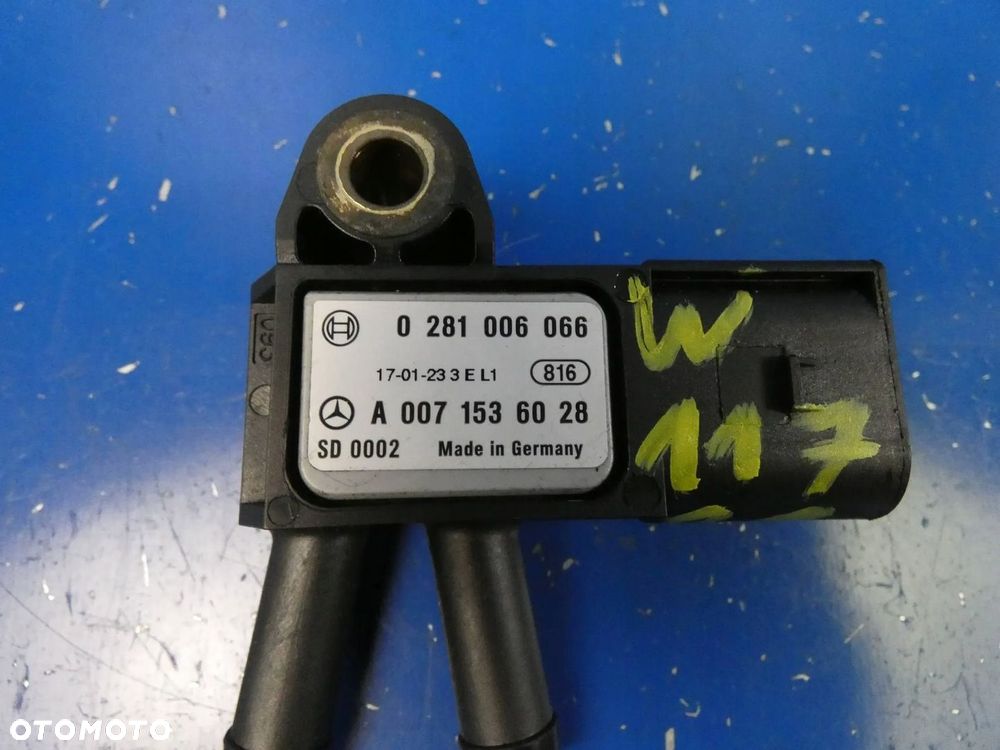 MERCEDES CLA W117 W176 GLA W156 1.8 2.2 CDI CZUJNIK CIŚNIENIA SPALIN DPF - 2