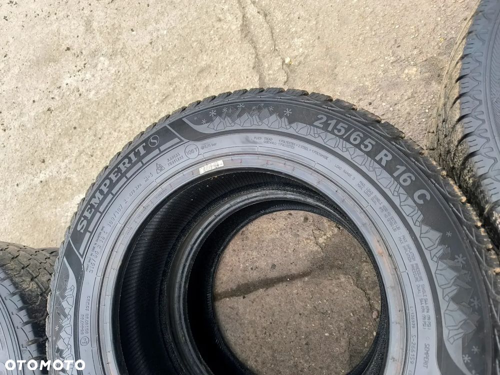 215/65R16C 16 C 109/107T Opony zimowe zima SEMPERIT VAN-GRIP 2 6mm VAN-GRIP 3 9mm Legnica ALU-RAD 215/65 - 12