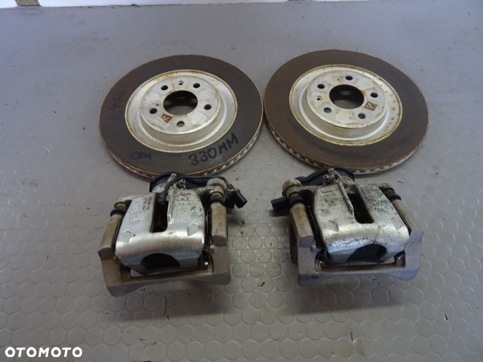 4H0615601H 330MM  zaciski tarcze klocki TYL  Audi A6 C7 A7 A8 czesci - 1