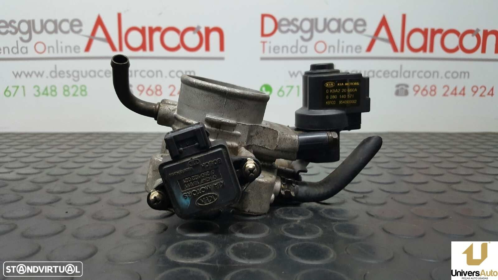 CORPO DE BORBOLETAS KIA SHUMA II 1.6 RS 5 BERLINA - 8