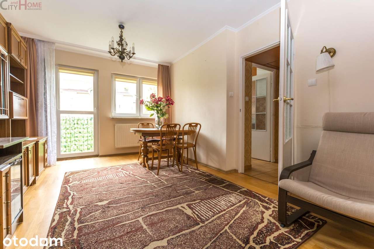 Mieszkanie idealne dla rodziny – 3 pokoje, balkon, Piaski/Bielany.