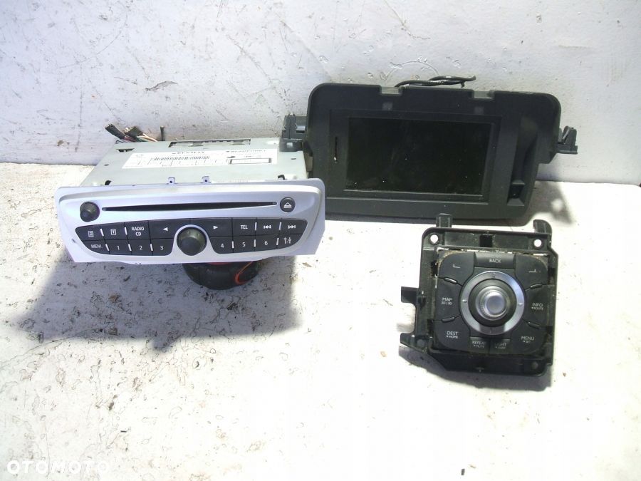 RENAULT MEGANE III RADIO NAWIGACJA WYŚWIETLACZ BLAUPUNKT TOMTOM - 1