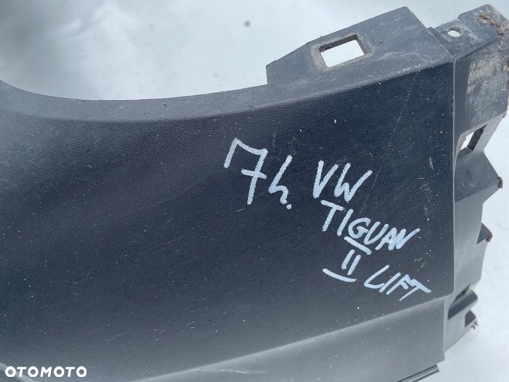 SPOJLER DOKŁADKA DYFUZOR ZDERZAKA TYŁ TYLNY VW TIGUAN II 5NA807521 - 7