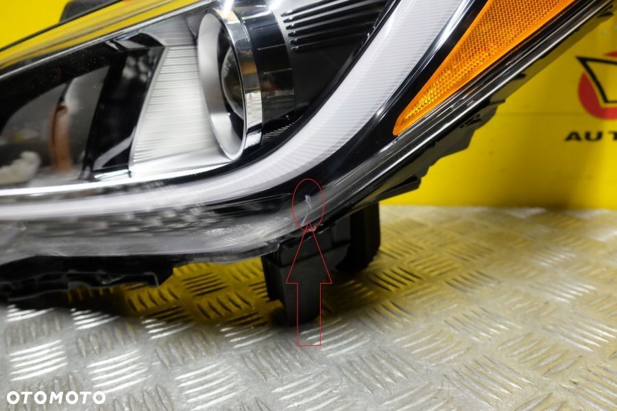 HYUNDAI SONATA HYBRID 2014 2015- REFLEKTOR LAMPA ZWYKŁA SOCZEWKOWA L USA - 8