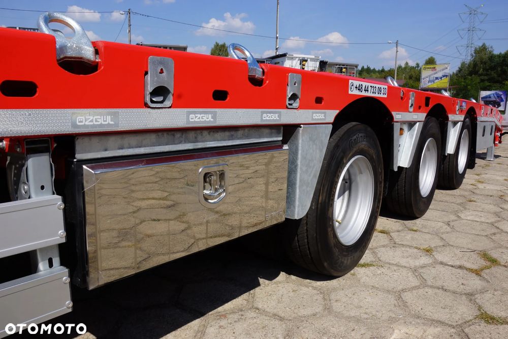 Inny TELEMEGA - naczepa platforma rozciągana - koła 17,5 12T! - kontenery - maszyny ADR EX III - 27