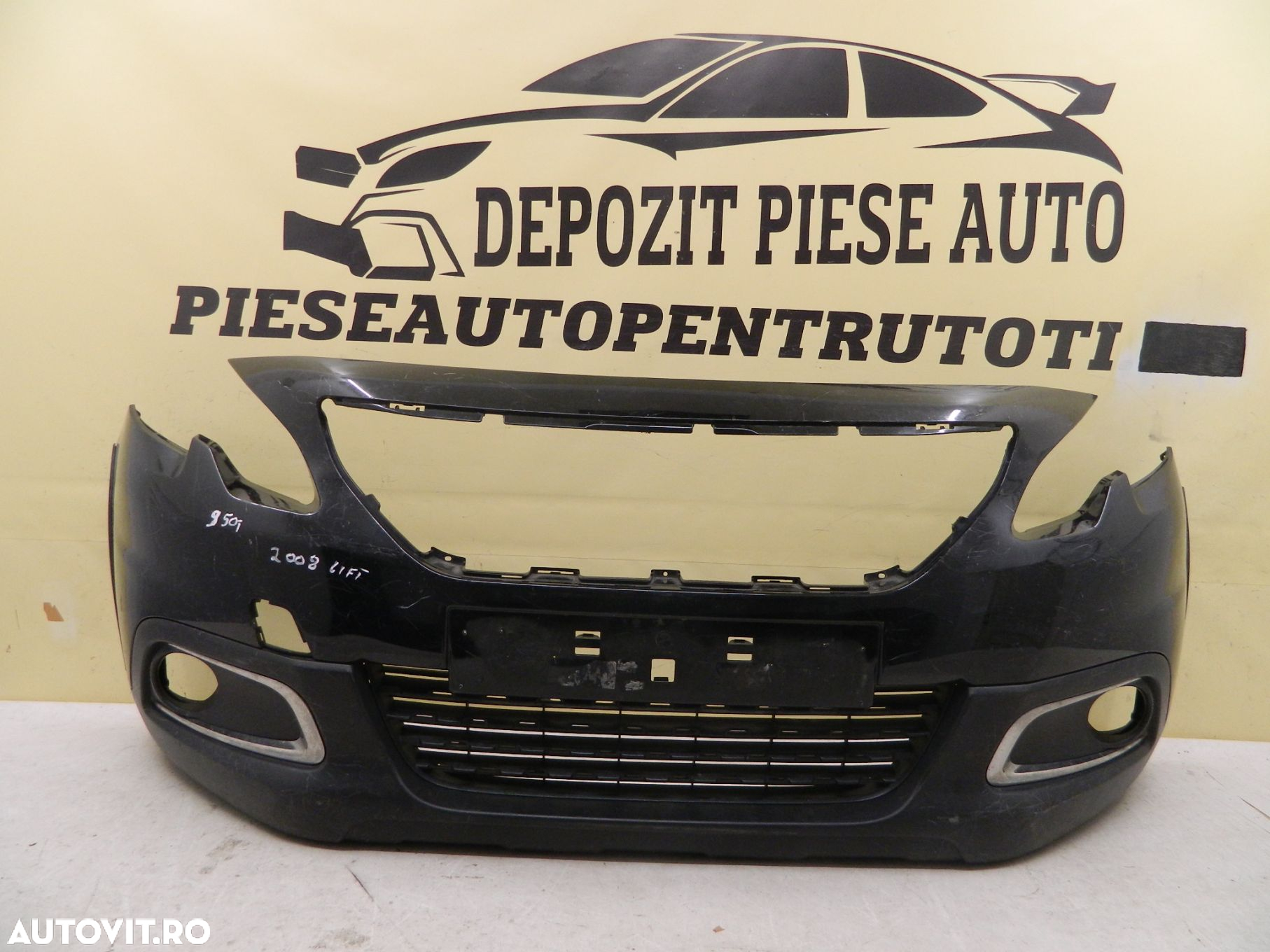 Bara fata Peugeot 2008, facelift, 2016, 2017, 2018, 2019, cod origine 9814116177. - 2