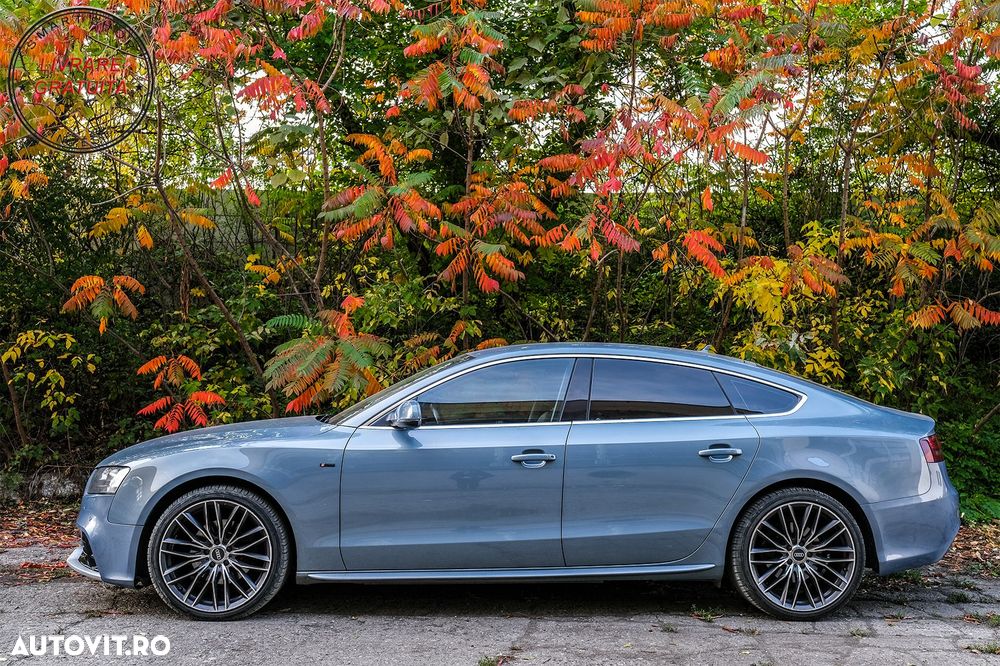 Rear Bumper for Audi A5 S5 8T (2007-2013) 8T Facelift (2013-up) Sportback RS5 Desi- livrare gratuita - 14