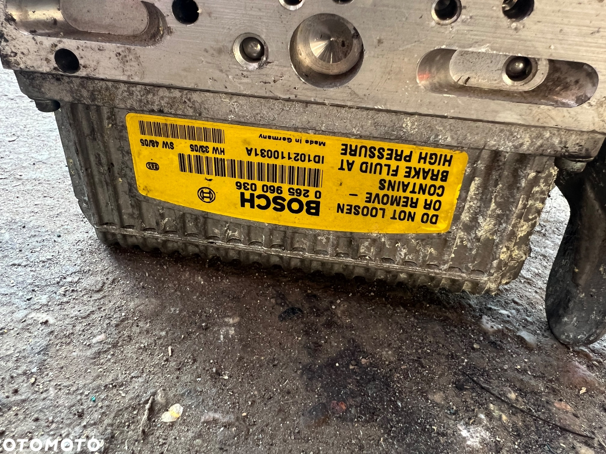 Pompa hamulcowa sbc Mercedes w211 2.7cdi - 4