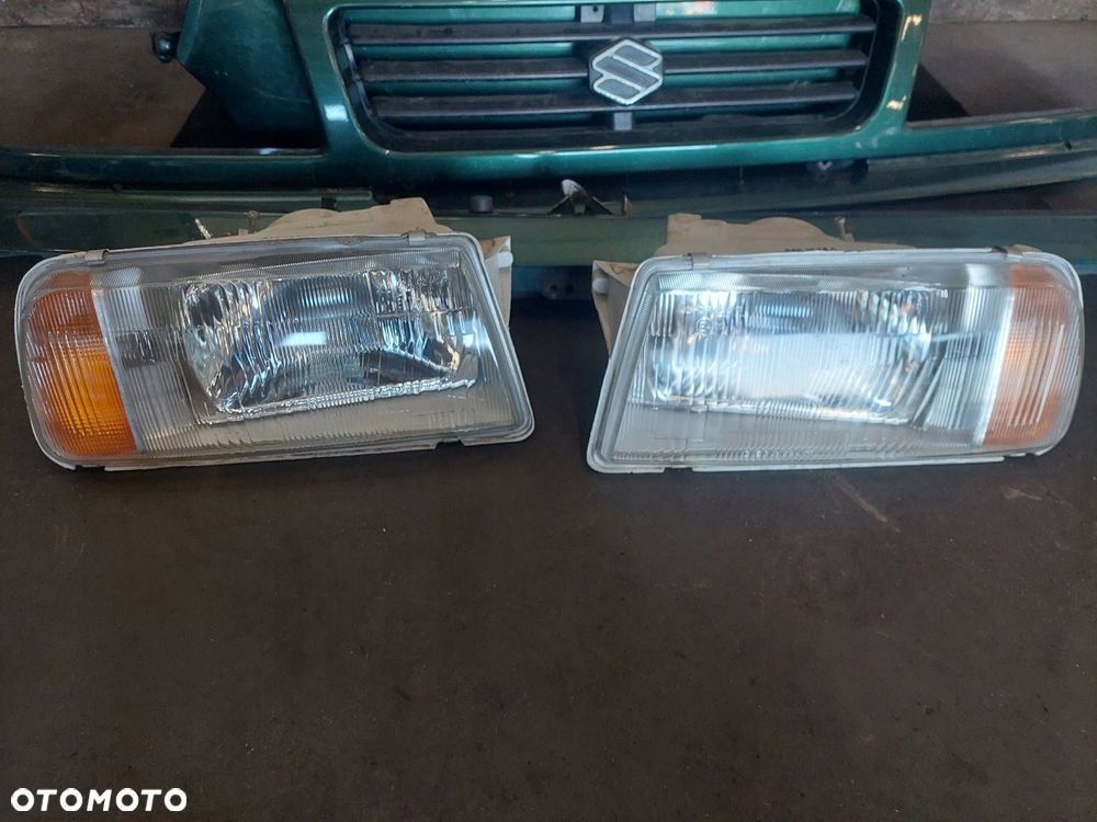 KOMPLETNY PRZÓD MASKA ZDERZAK LAMPA SUZUKI VITARA I - 2