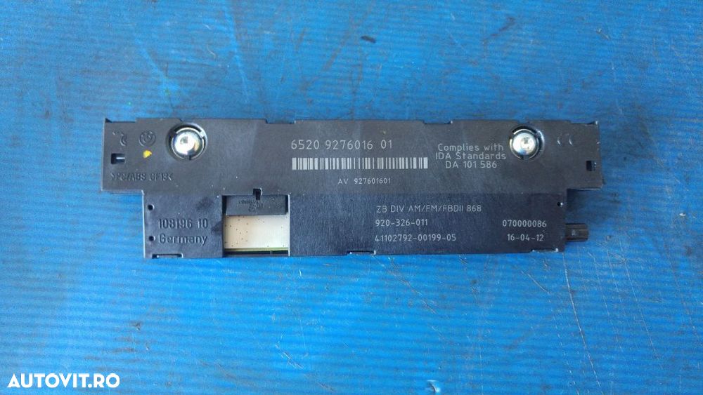 modul antena bmw seria 5 525 f11 break 2009-2017 6520927601601 - 1