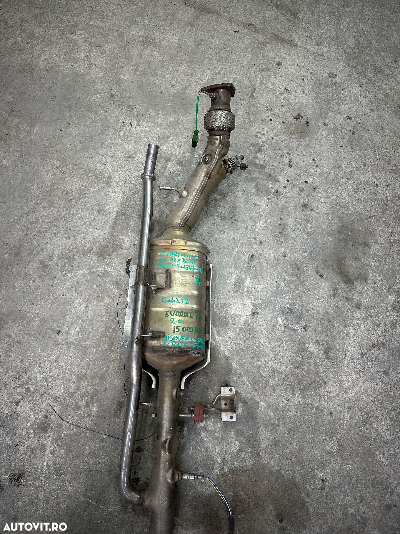 Catalizator, filtru particule EVOQUE, DISCOVERY SPORT, JAGUAR F-E-Pace motor 2.0 D an 2017 cod GJ32-5H343-AF - 1