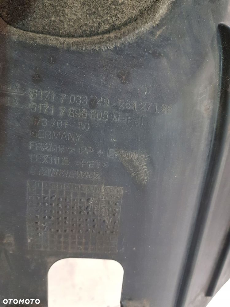 nadkole lewe lewy przód 7033749 bmw e60 e61 lci eu - 7