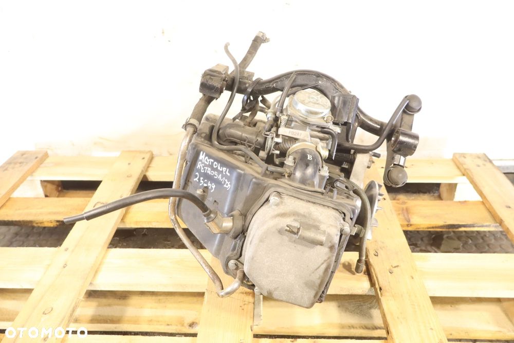 SILNIK MOTOWELL RETROSA 125 125,0 MW1520M1 TEST - 4