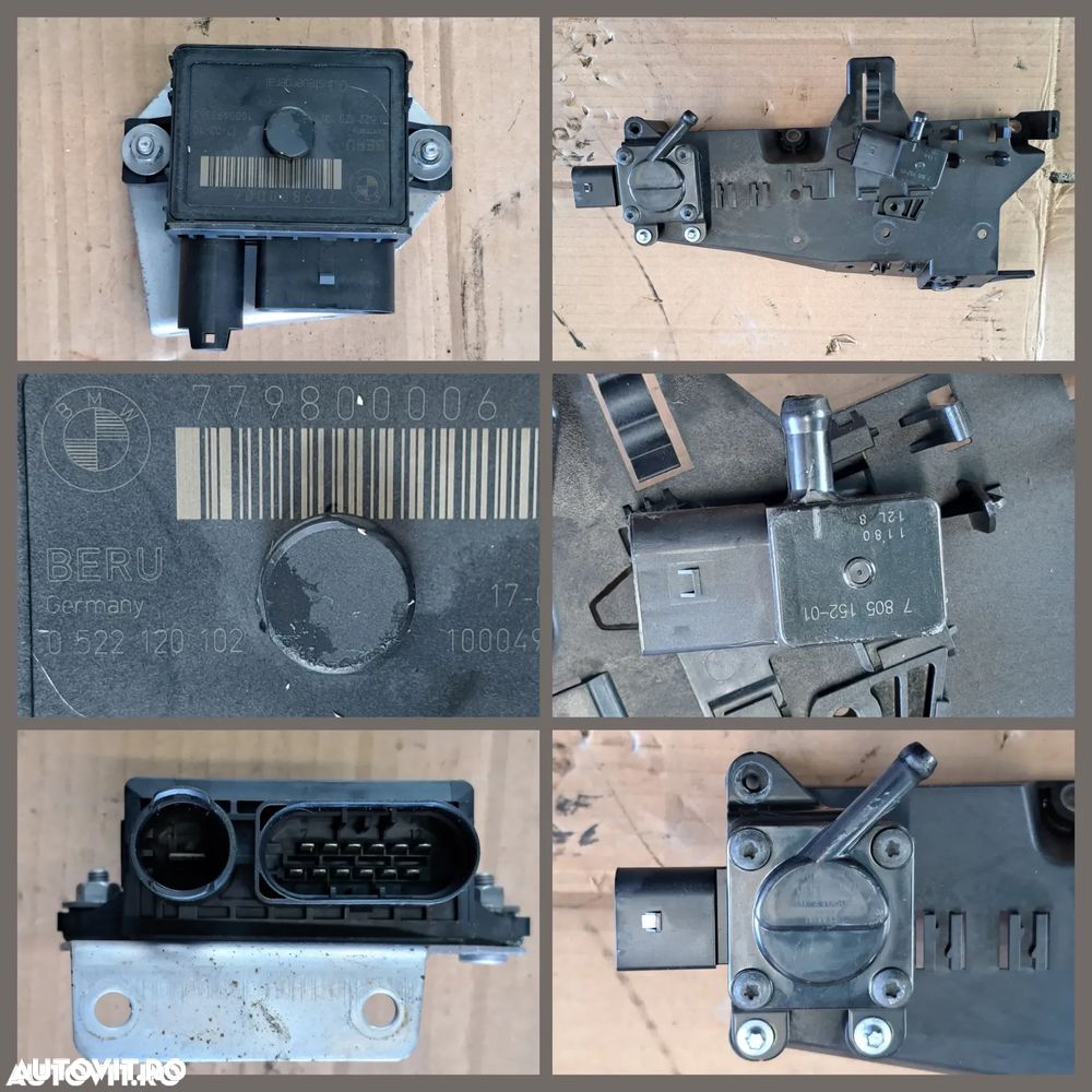 -2- Anexe motor N47 Bmw 318d E90 2010 debitmetru fulie furtun turbo intercooler bujii electrovalva conducta ac furtun lichid racire - 4