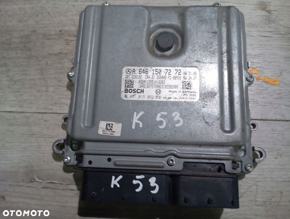 komputer mercedes vito viano 639 w639 2.2 a6461507272 0281015062 - 1