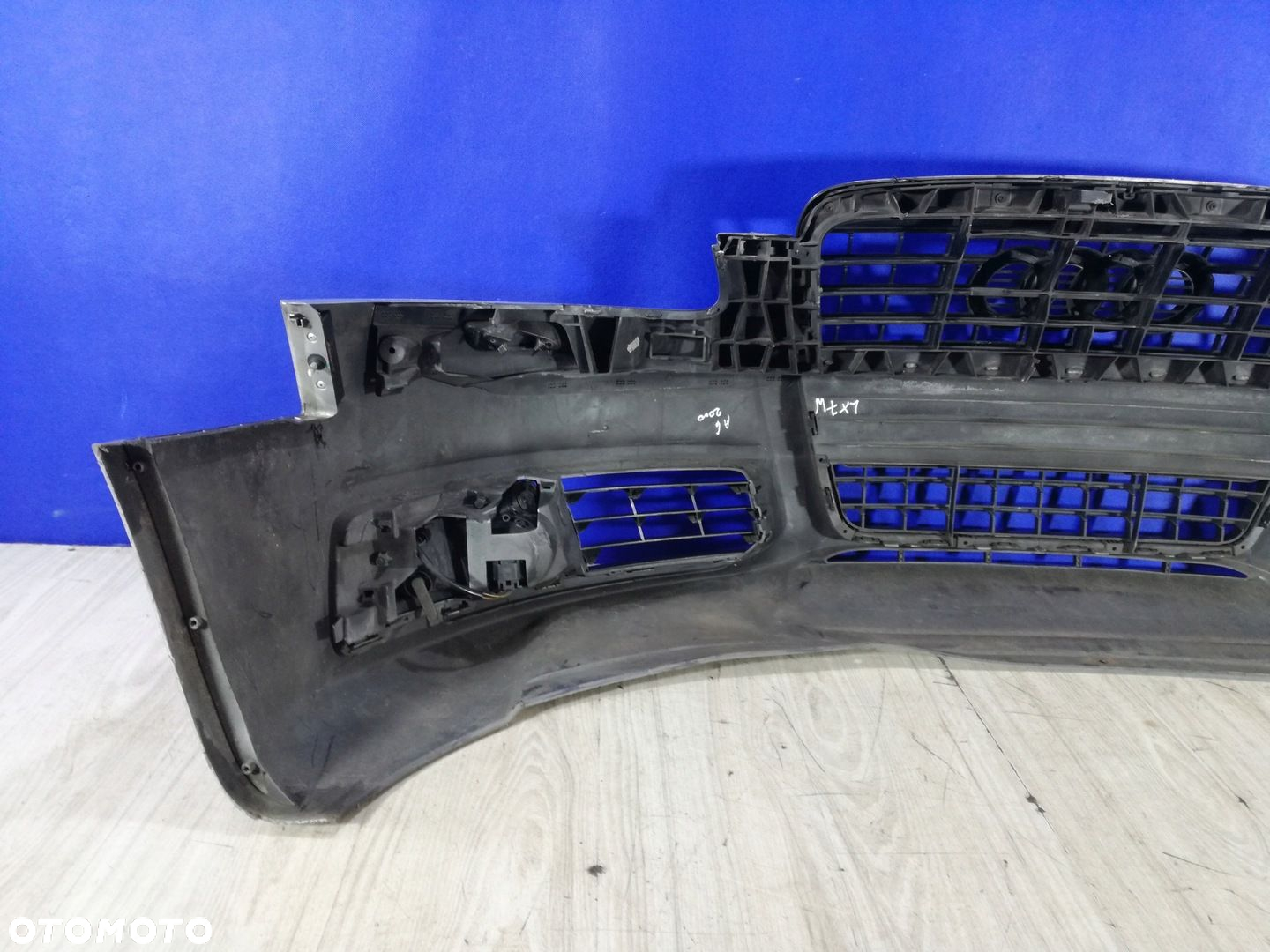 Audi A6 C6 Lift zderzak grill przód przedni 08/11 spryski LX7W - 4