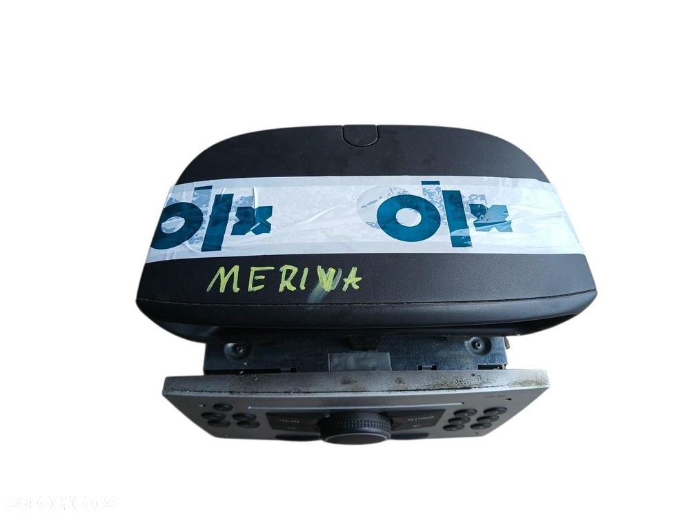 RADIO CD WYŚWIETLACZ OPEL MERIVA A 13190855 7644222317 MERIVA A - 2