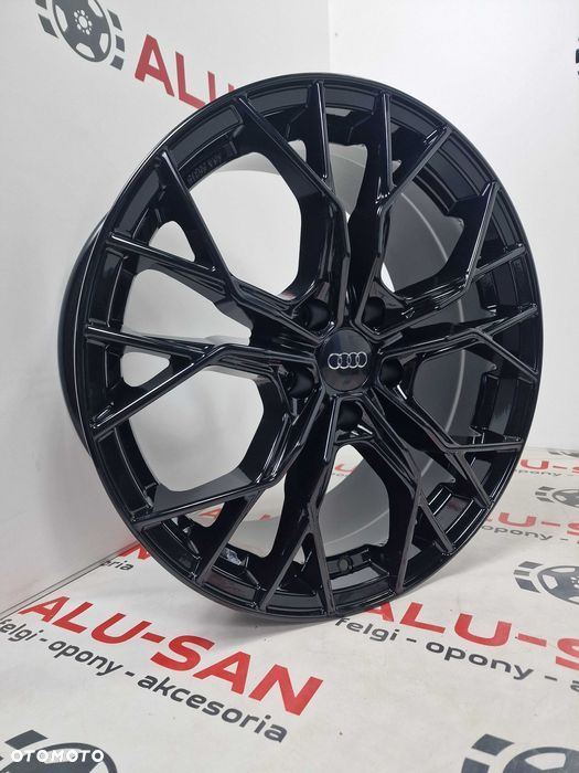 Nowe alufelgi AUDI 18" 5x112 A3 A4 A6 Q2 Q3 TT - Czarne - 2