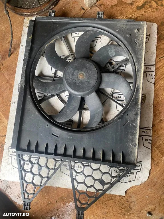 Electroventilator, cod 6R0121207A, Seat Ibiza 5 Sportcoupe (6J1) 1.6 TDI, CAYC - 2