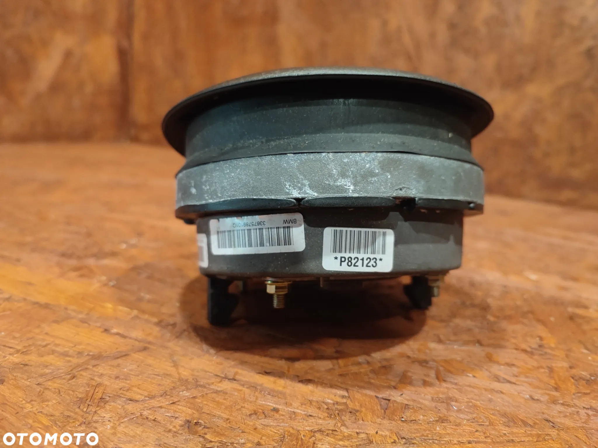 BMW E46 / E39 / E38 / E53 POLIFT ORYGINALNA PODUSZKA POWIETRZNA KIEROWNICY / PODUSZKA AIR-BAG POD KIEROWNICĘ M-PAKIET / SPORT O NR. 32 30 6 757 891 /  32 30 6 880 599 / 32 30 6 757 891 / 32 30 1 096 808 OEM W BARDZO DOBRYM STANIE - 7