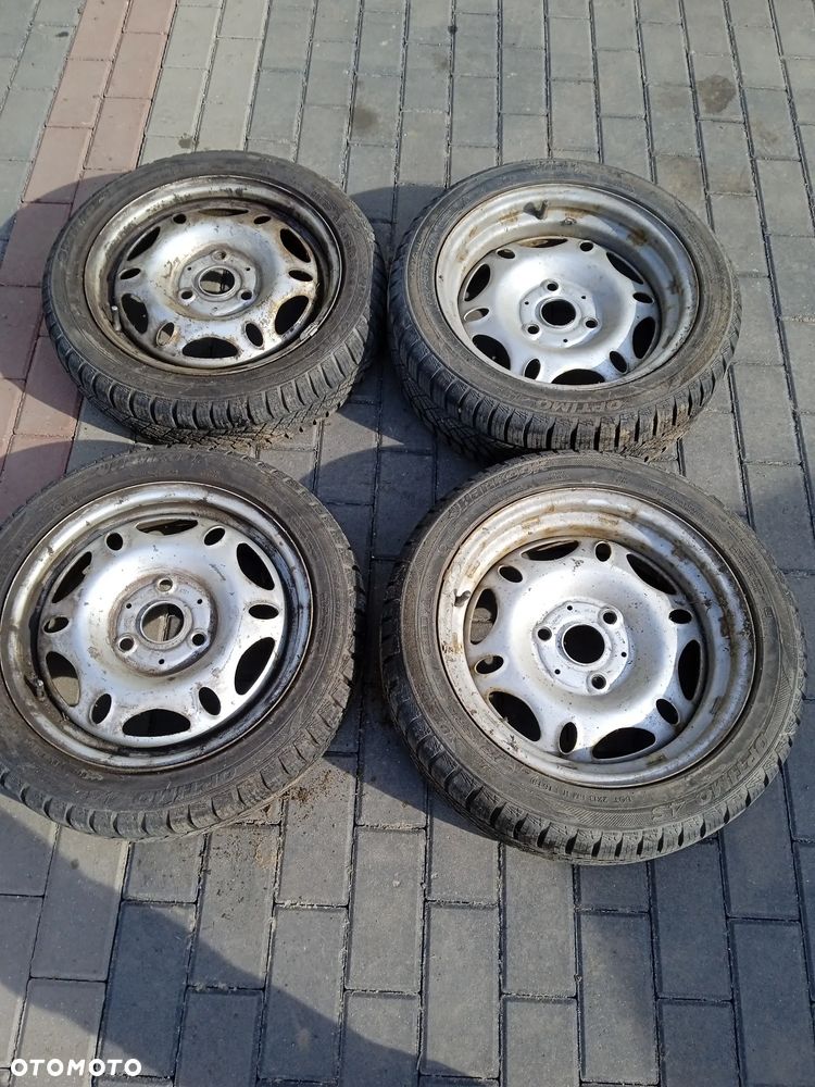 SMART FORTWO W450 450 FELGA FELGI STALOWE KOMPLET 15 R15 3x112 ET -1 ET27 - 1