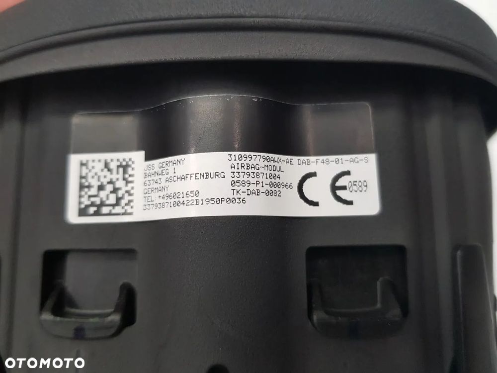 NOWA poduszka kierowcy AIRBAG w kierownicę BMW M-PAKIET 7938710 F45 F46 F39 F48 G29 Z4 - 8