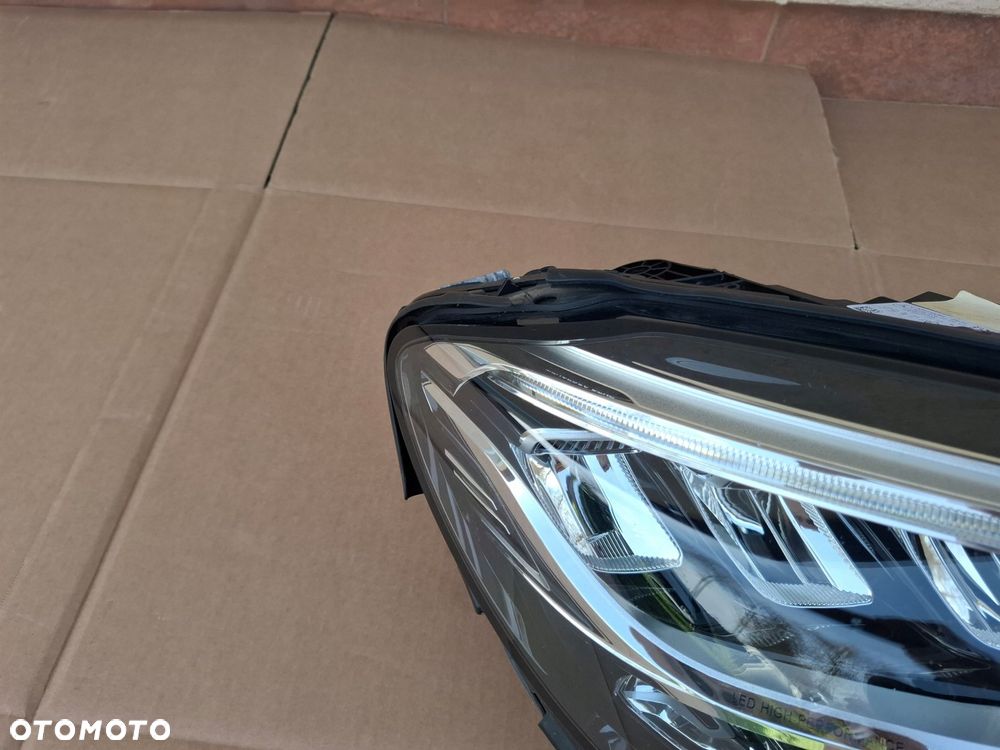 lampa przednia mercedes c klasa w205 205 full led lift oryginał - 5