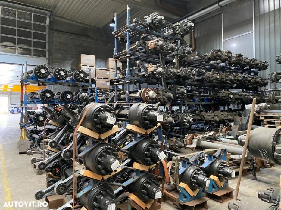 AXE AXA bena cereale / bena fier / bascula SAF , BPW eco eco plus , Samro , ROR , SMB , GIGANT , TRAILOR , Schmitz, Mercedes - 3