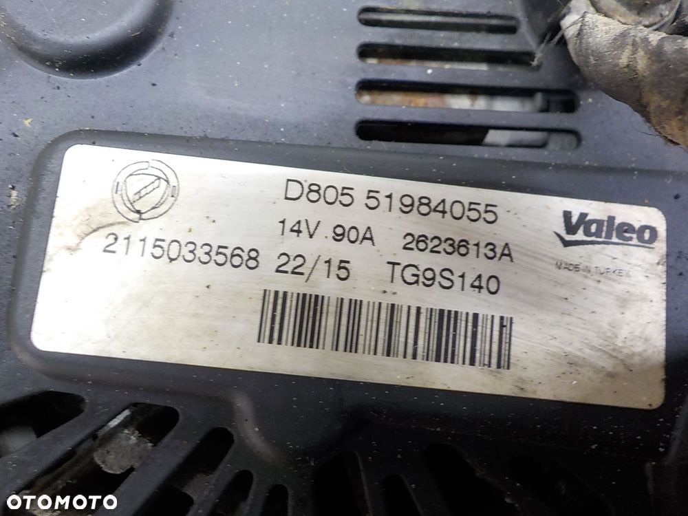 FIAT FIORINO 1.3 JTD ALTERNATOR 51984055 - 2