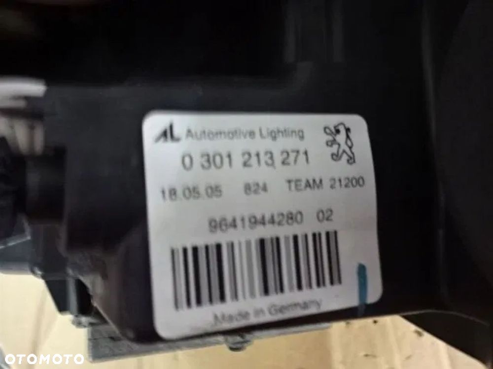 PEUGEOT 407 COUPE LAMPA PRZÓD LEWA XENON - 7