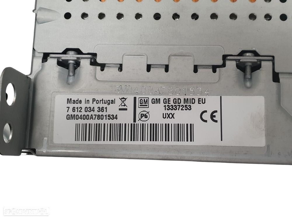 SISTEMA AUDIO / RADIO CD OPEL ASTRA J 2010 -453116246 - 3