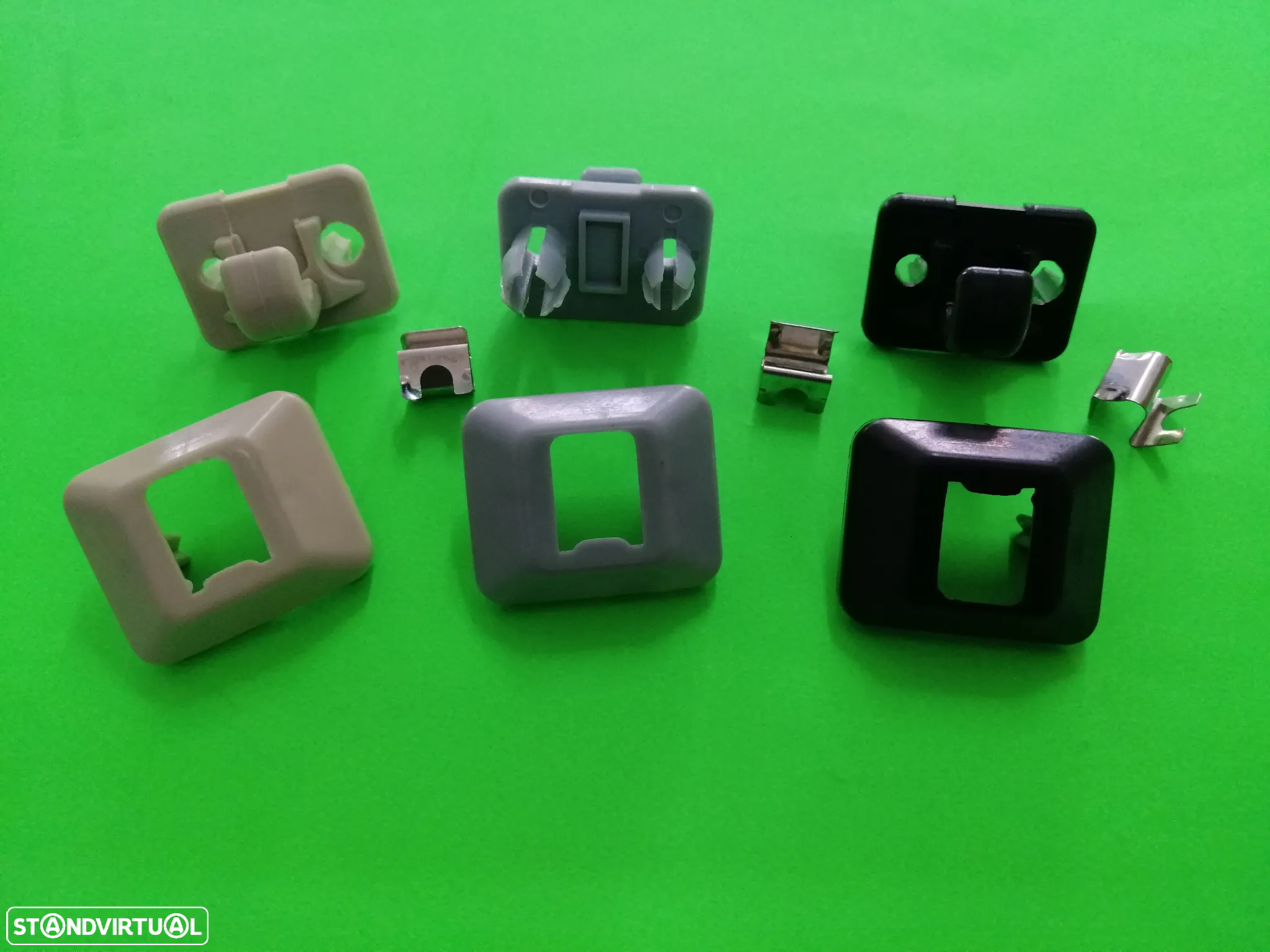 Clip Mola Suporte Apoio da pala do sol Audi A1 A4 A5 Q3 Q5 8U08575624PK - 3