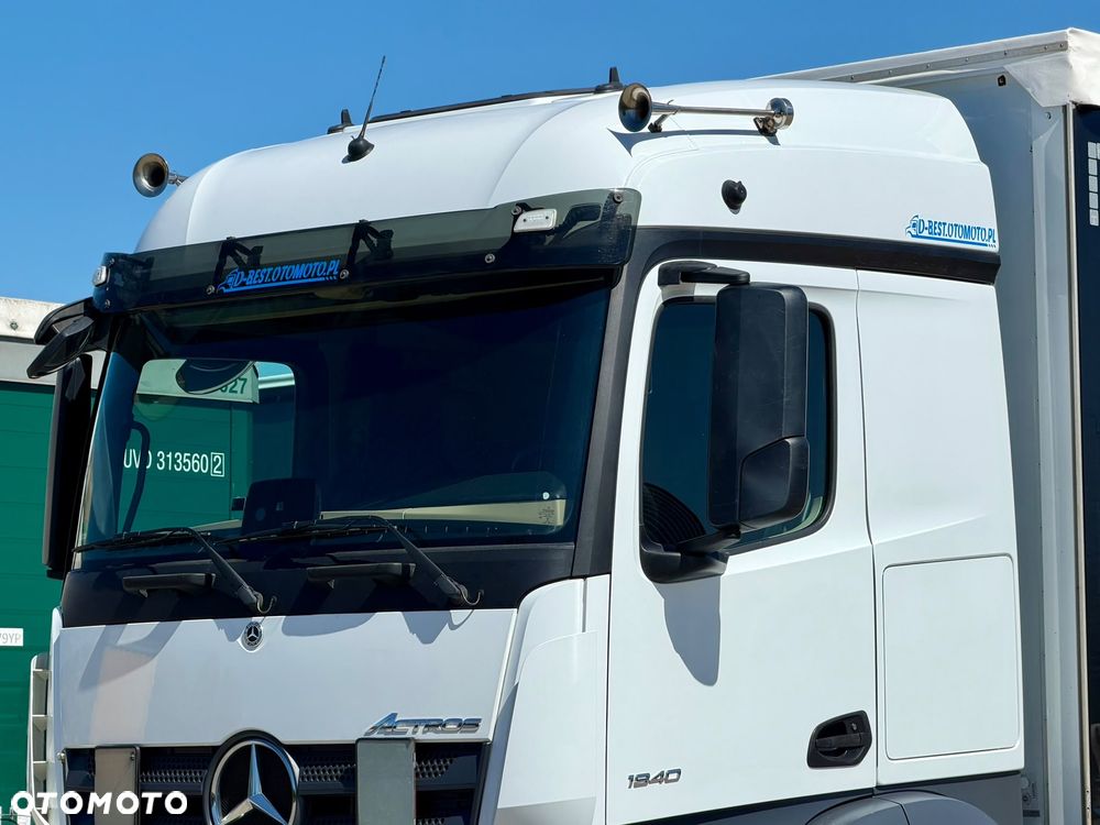 Mercedes-Benz ACTROS 1840 / FIRANKA / WINDA / 15 EUROPALET / 6.2 M DŁUGOŚCI / AUTOMAT / SYPIALKA / 10.2019 ROK / Z NIEMIEC - 9