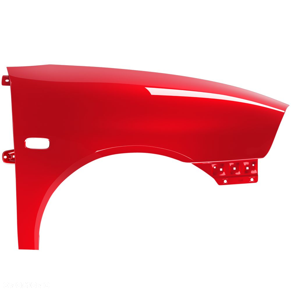 BLU Błotnik Seat Ibiza 3 III Cordoba 2 II 6L LP3G prawy przód czerwony 02-08 ocynk FlashRot - 2
