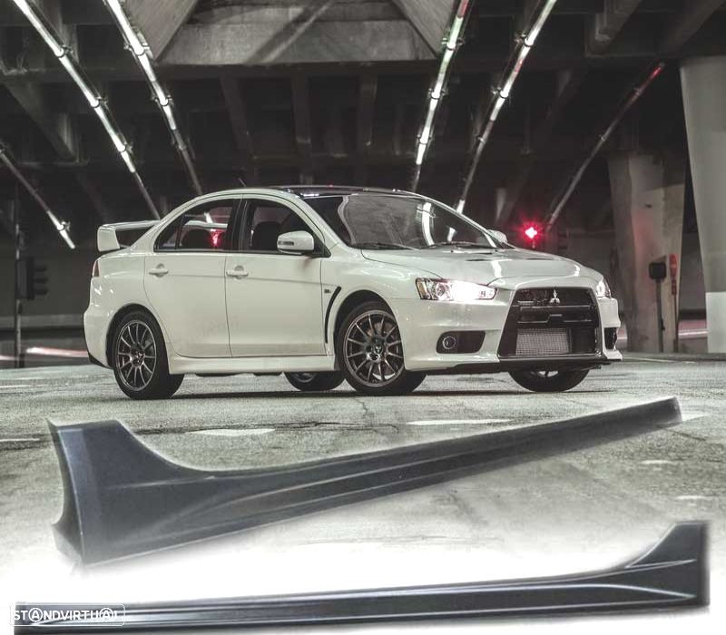 EMBALADEIRAS MITSUBISHI LANCER 08-11 LOOK EVO - 1