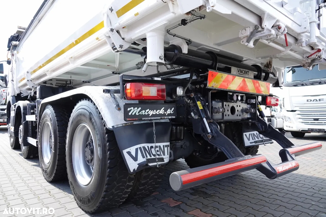 Volvo FMX 460 / 8x4 / BASCULANTE + HIDROBOARD / 2022 / NOUL MODEL - 20