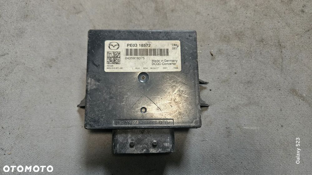 Moduł napięcia DCDC Mazda 3 III BM Lift 2,2 D 2017r PE0318572 - 1