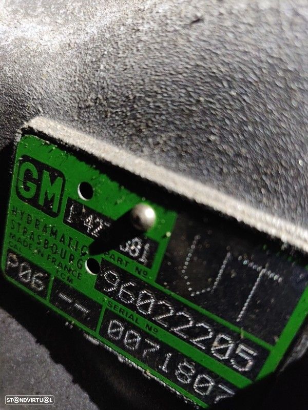 Caixa De Velocidades Automatica Bmw 5 Touring (E39)  Gm / Vt / P06 / A - 5