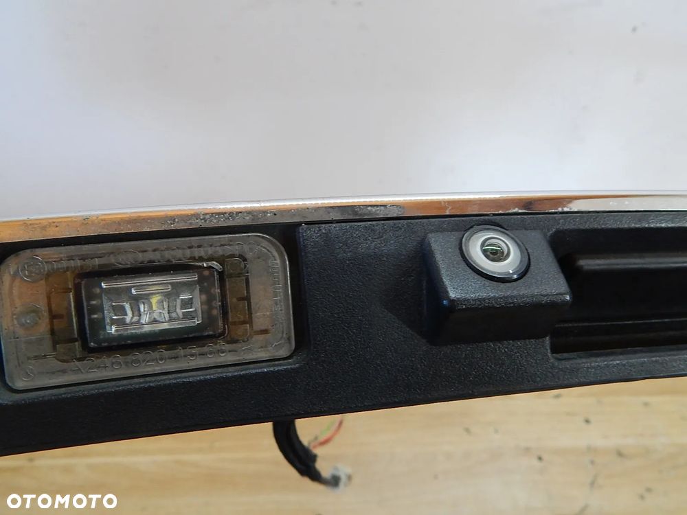 Listwa zaślepka blenda klapy bagażnika kamera Chrom AMG Mercedes W246 B-klasa 11-18 LIFT  Łuków części - 4