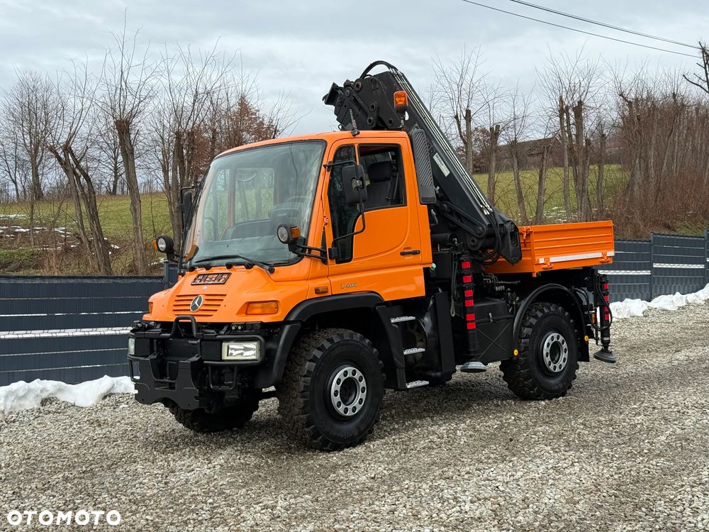 Mercedes-Benz * Mercedes Unimog U 400 * HDS HIAB 166 * Specjalny * Energetyka * Kosz do HDS * Stan Idealny - 2