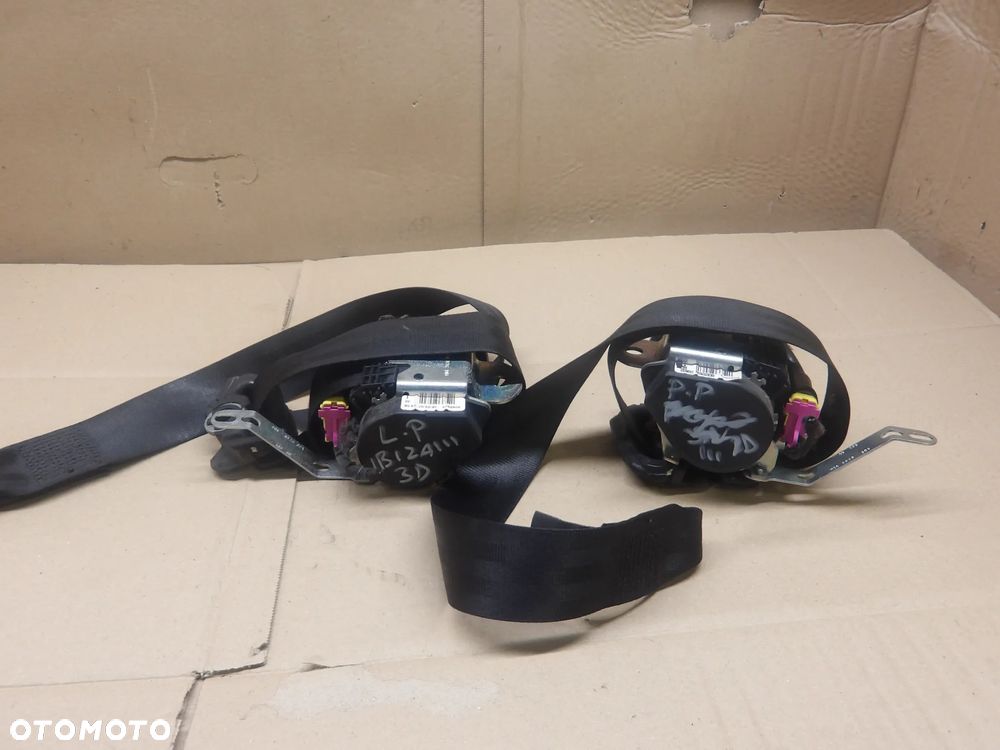 SEAT IBIZA III 06-09 1.4B 3D PAS BEZPIECZEŃSTWA PRAWY LEWY PRZÓD - 1