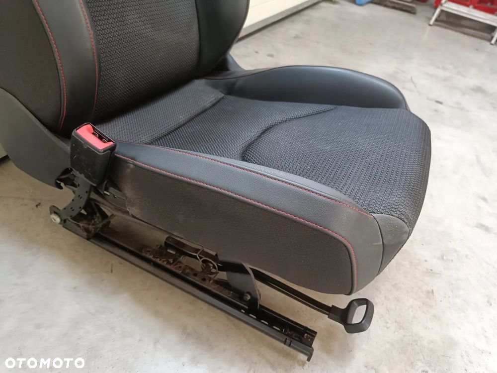 Fotel Kierowcy Lewy Seat Leon 3 III 5 Drzwi Przedni Przód Skóra FR - 11
