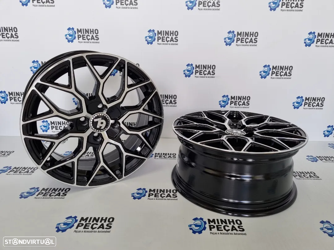Jantes Seventy9 (SV-K) em 16 Preto Polido (5x108) - 5