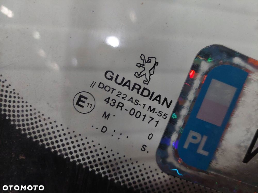 SZYBA CZOŁOWA PRZEDNIA PEUGEOT 206 MAZOWSZE - 2