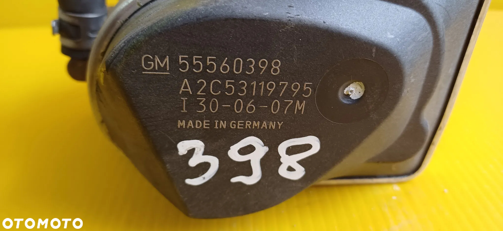 Przepustnica powietrza Opel 1.6 16V Astra H, Zafira 55560398 - 2