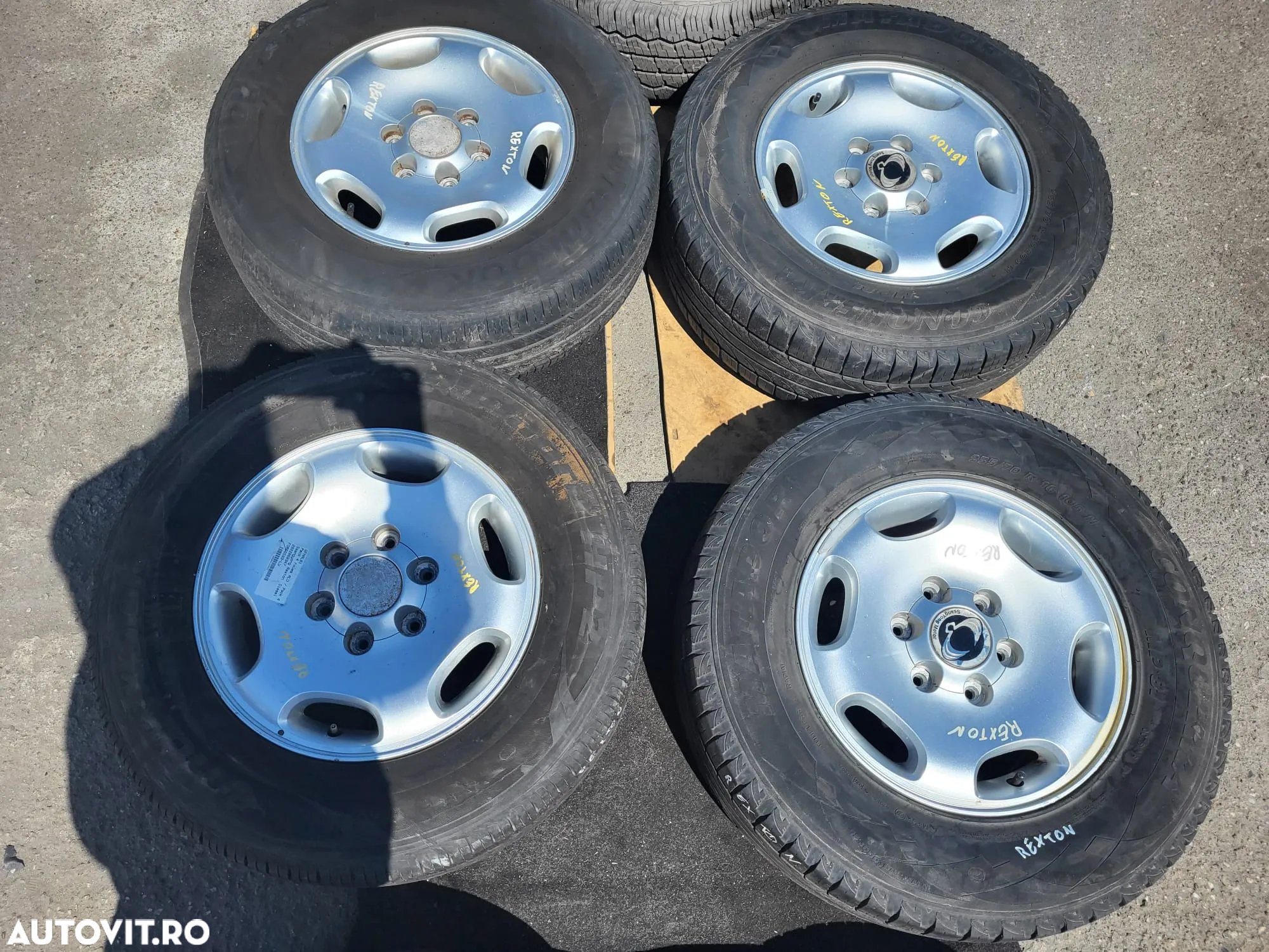 Jante aliaj cu anvelope pentru Ssangyong Rexton I - 6